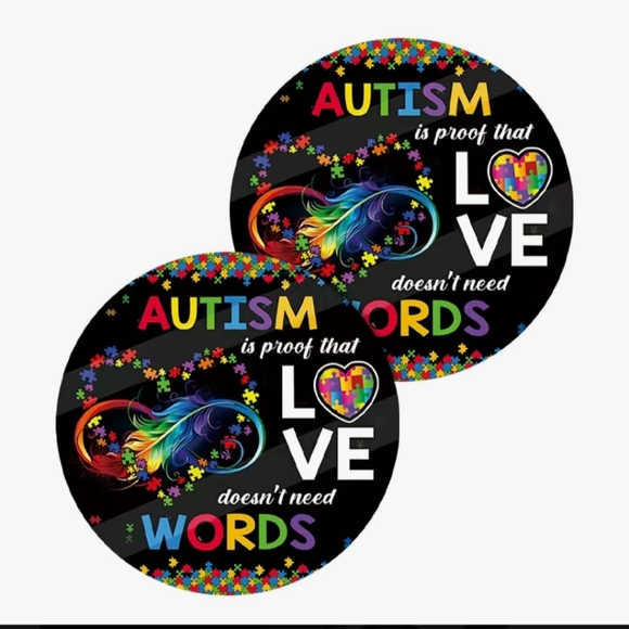 New Autism Car Coasters - Picture 5 of 5